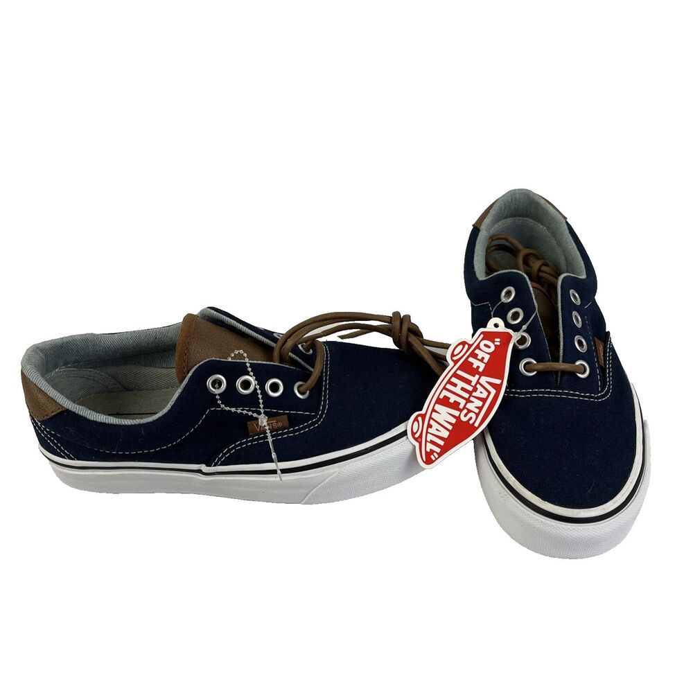 New Vans ERA 59 Black/ Acid Denim Sneakers Size 4.5 Men’s 6 Women’s‎ NWT
